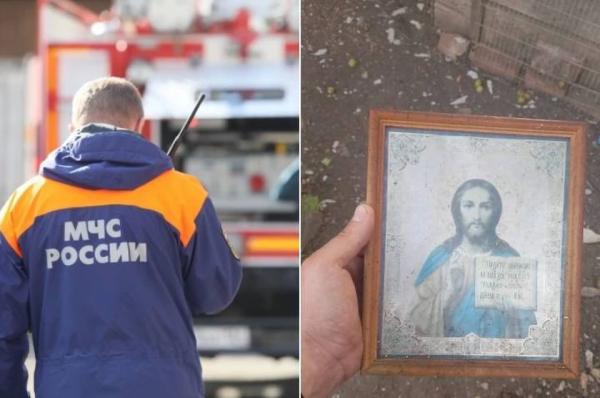 «Уцелела только папина икона»: Под Ростовом жена не сумела вынести из огня парализованного мужа и погибла, накрыв его собой