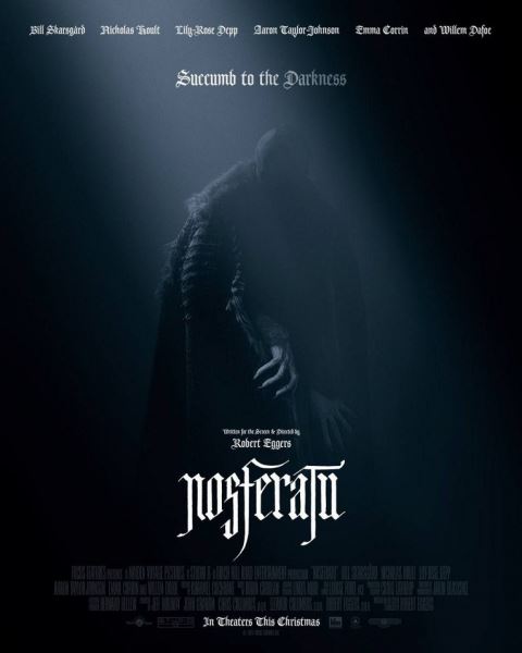 Опубликован первый постер ремейка «Носферату» с Биллом Скарсгардом